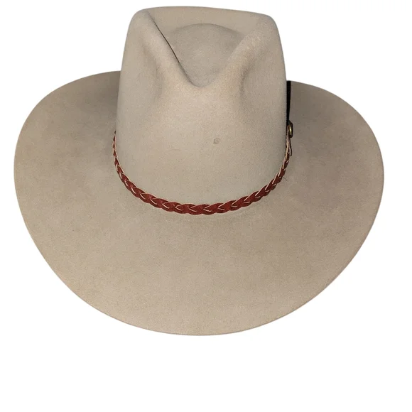 Vintage Stetson Gallup Cowgirl Hat Tan - Picture 3 of 11